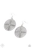 TRIBAL BLEND Totally On Target- Silver Earrings