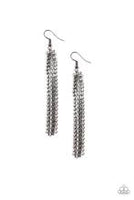 Starlit Tassels - Black - Earrings