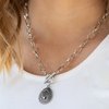 Sheen Queen - Silver Necklace