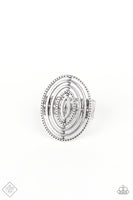 TRIBAL BLEND Center Target- Silver Ring