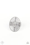 TRIBAL BLEND Center Target- Silver Ring