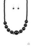 SoHo Socialite - Black Necklace